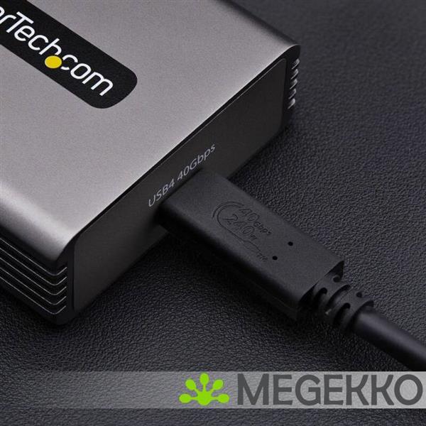 Grote foto startech.com usb4 naar ethernet adapter 10gbe multi gigabit thunderbolt compatibel 10gbase t 5g computers en software netwerkkaarten routers en switches