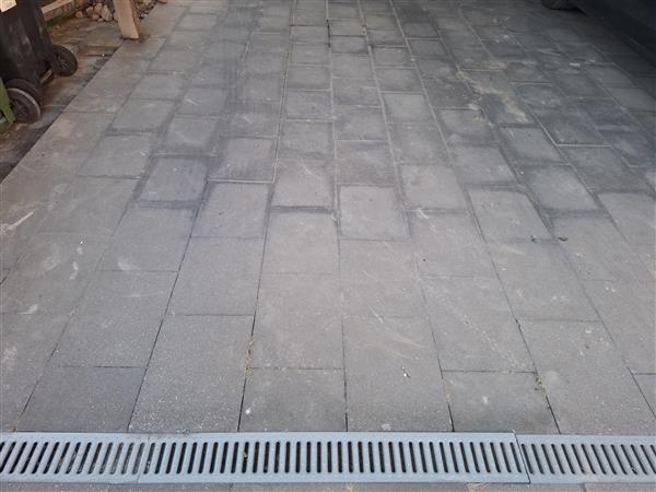 Grote foto betonklinkers tuin en terras tegels en terrasdelen
