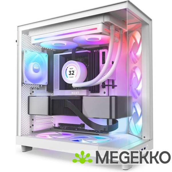 Grote foto nzxt f280 rgb core white computers en software behuizingen en kasten