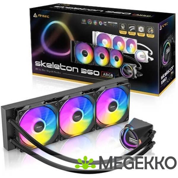 Grote foto antec skeleton 360 argb computers en software behuizingen en kasten