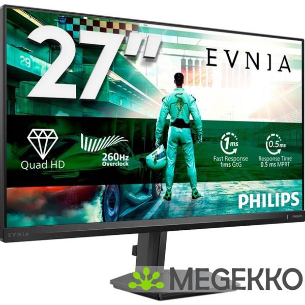 Grote foto philips evnia 27m2n3500pf 00 27 qhd 260hz ips monitor computers en software overige computers en software