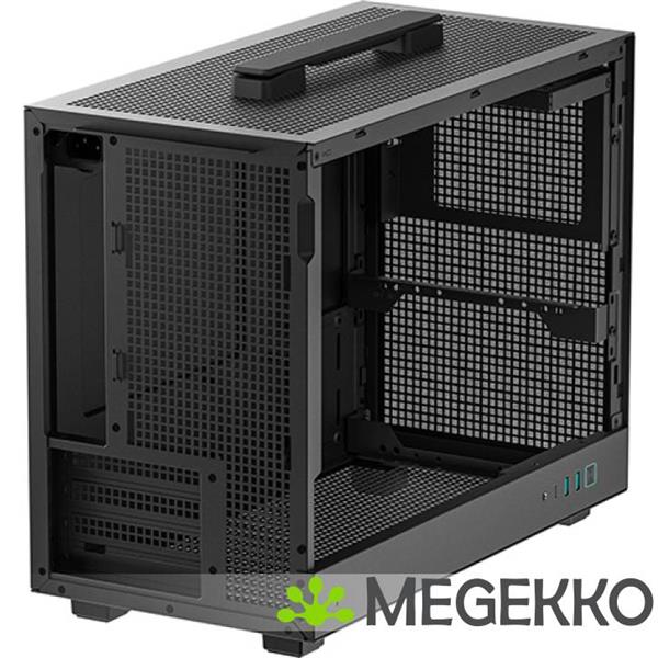 Grote foto deepcool ch160 plus small form factor sff zwart computers en software behuizingen en kasten