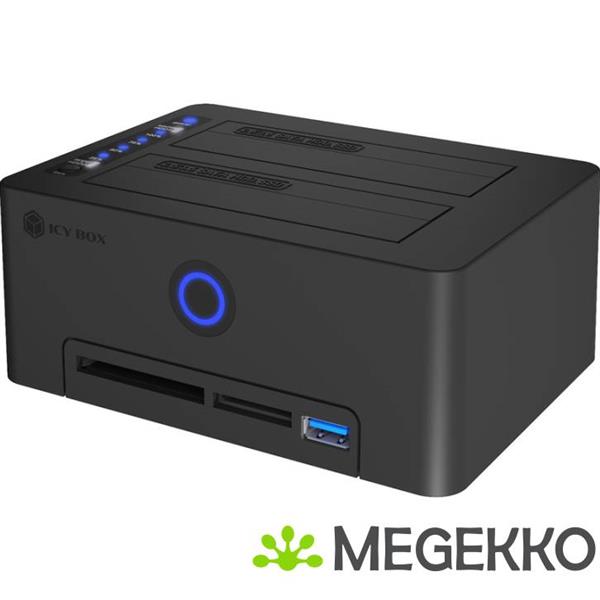 Grote foto icy box ib 1233cl cr usb 3.2 gen 1 3.1 gen 1 type a zwart computers en software overige computers en software