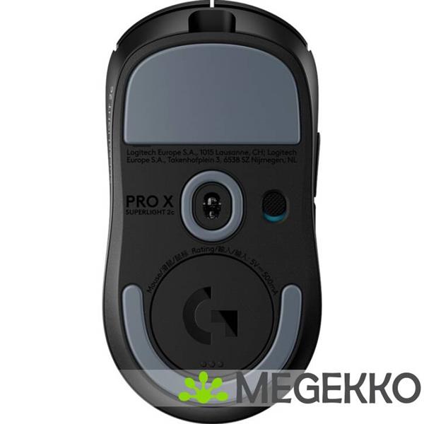 Grote foto logitech g pro x superlight 2c draadloze gaming muis zwart computers en software overige computers en software