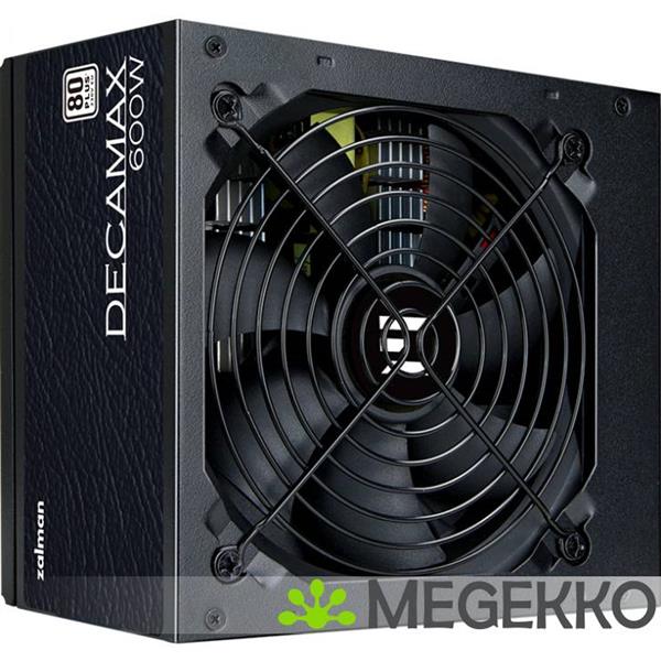 Grote foto zalman decamax power supply unit 600 w atx zwart computers en software overige