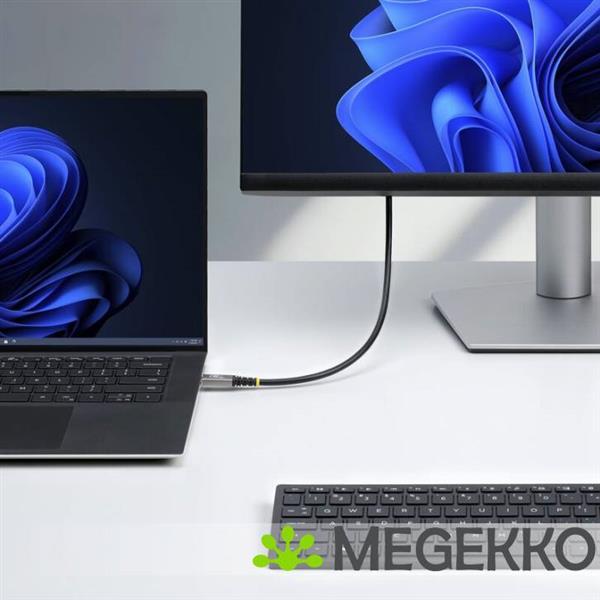Grote foto startech.com cc3m20gusb4cx usb kabel usb4 gen 2x2 3 m usb c zwart computers en software overige