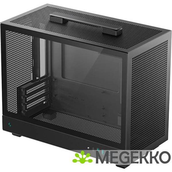 Grote foto deepcool ch160 plus small form factor sff zwart computers en software behuizingen en kasten