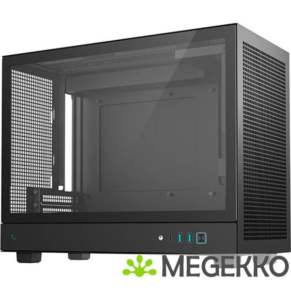 Grote foto deepcool ch160 plus small form factor sff zwart computers en software behuizingen en kasten