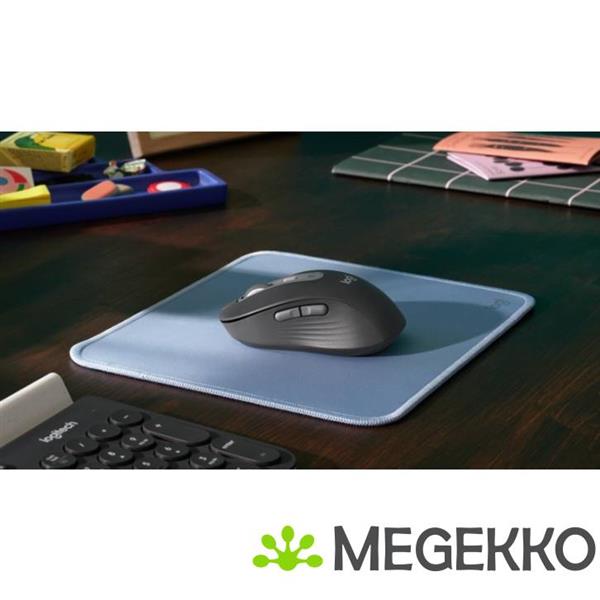 Grote foto logitech signature plus m750l rechtshandige muis grafiet computers en software overige computers en software