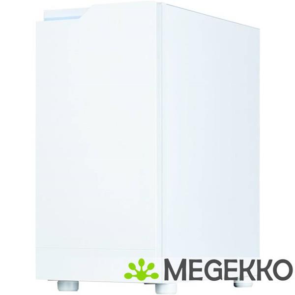 Grote foto zalman t4 plus mini tower wit computers en software behuizingen en kasten