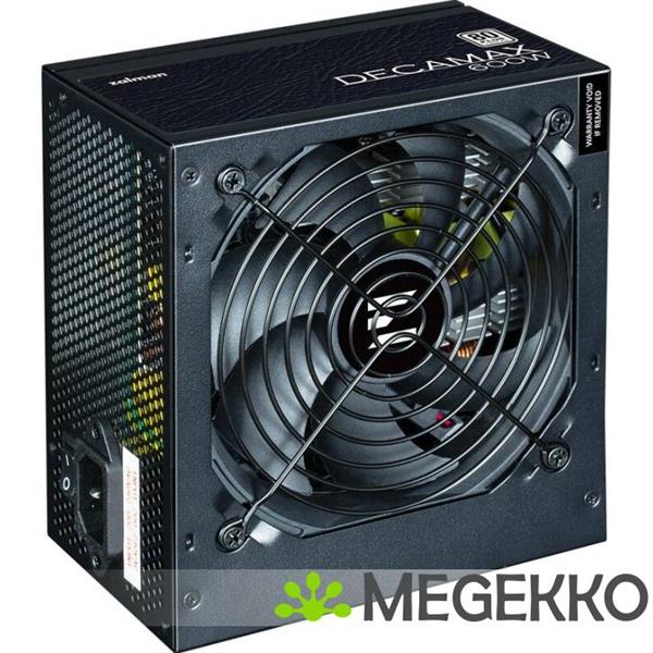 Grote foto zalman decamax power supply unit 600 w atx zwart computers en software overige