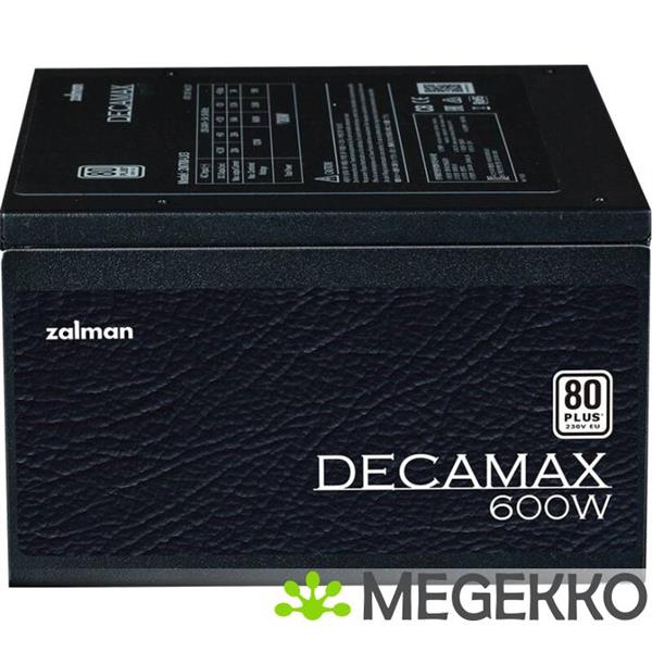 Grote foto zalman decamax power supply unit 600 w atx zwart computers en software overige