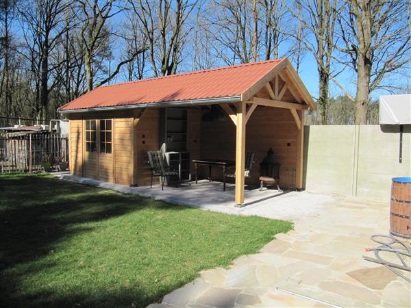 Grote foto maatwerk douglas houten bijgebouwen tuinhuisjes tuin en terras tuinhuisjes en blokhutten