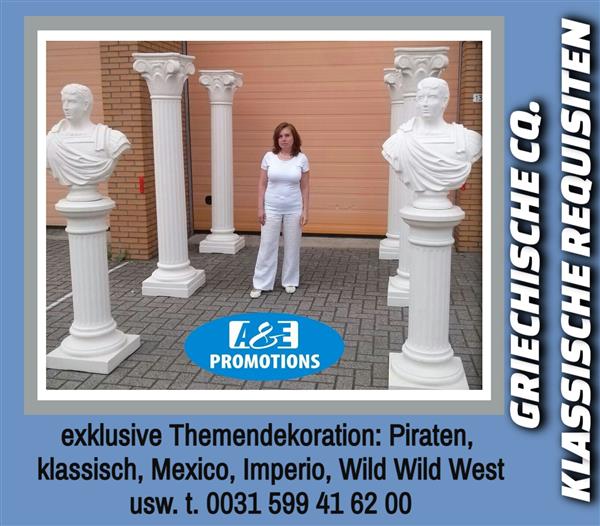 Grote foto witte pilaren props haarlem alkmaar diversen versiering