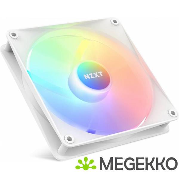 Grote foto nzxt f140 core 140mm rgb fan single white computers en software behuizingen en kasten