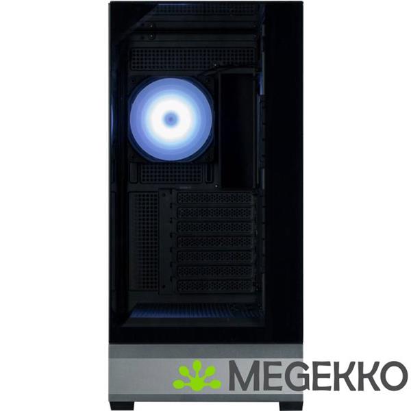 Grote foto zalman p40 prism plus black midi tower zwart computers en software behuizingen en kasten