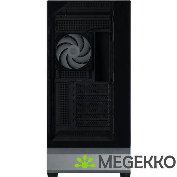 Grote foto zalman p40 prism plus black midi tower zwart computers en software behuizingen en kasten