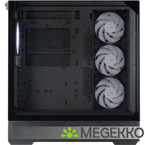 Grote foto zalman p40 prism plus black midi tower zwart computers en software behuizingen en kasten