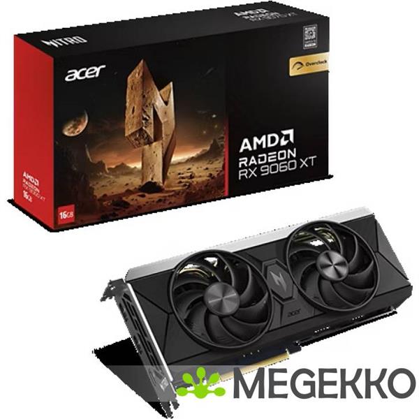 Grote foto acer nitro radeon rx 9060 xt oc 16gb computers en software videokaarten