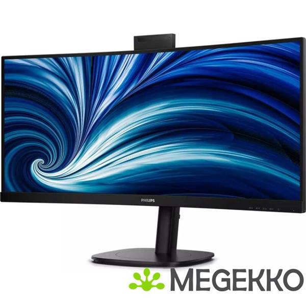 Grote foto philips 3000 series 34b2u3600ch 00 34 curved wide quad hd 120hz va usb c 90w monitor computers en software overige computers en software