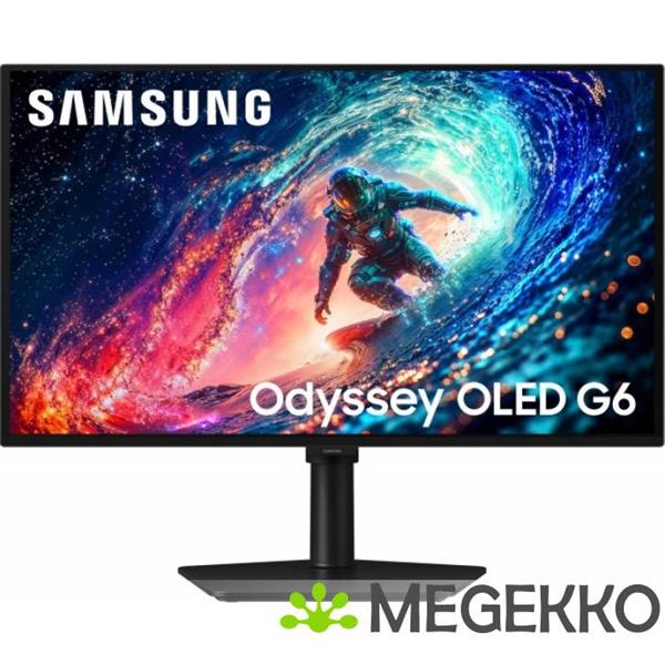 Grote foto samsung odyssey ls27hg612suxen 27 qhd 240hz oled gaming monitor computers en software overige computers en software