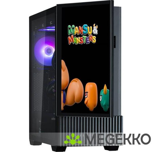 Grote foto zalman z10 ds black computers en software behuizingen en kasten