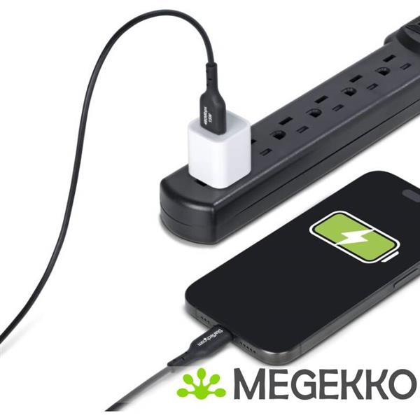 Grote foto startech.com 3m usb a naar usb c laadkabel usb a naar usb type c oplaadkabel opladen synchronise computers en software overige