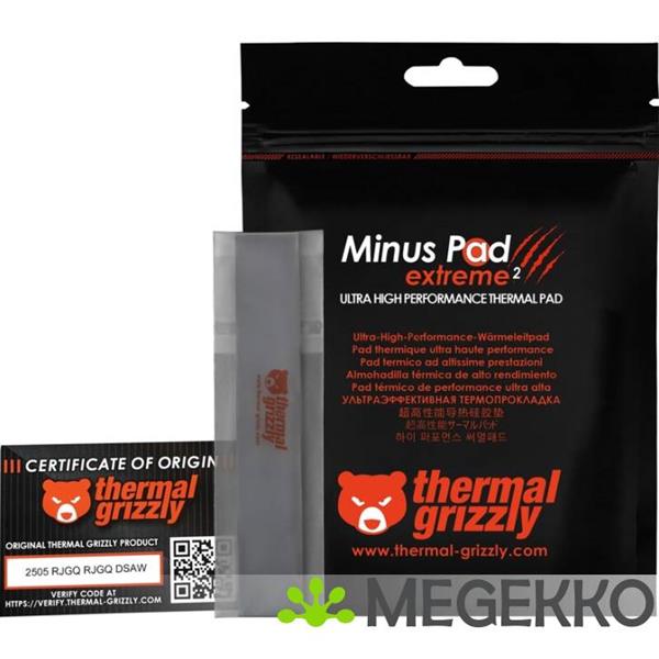 Grote foto thermal grizzly minus pad extreme v2 120x20x3.0mm 2pcs computers en software behuizingen en kasten