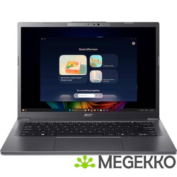Grote foto acer aspire 16 ai a16 52m 59qp intel core ultra 5 226v laptop computers en software overige computers en software