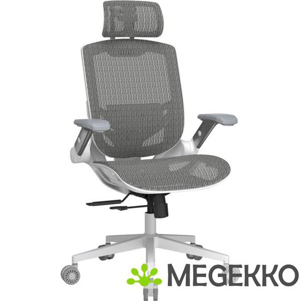 Grote foto cougar gaming speeder one bureau stoel wit huis en inrichting stoelen