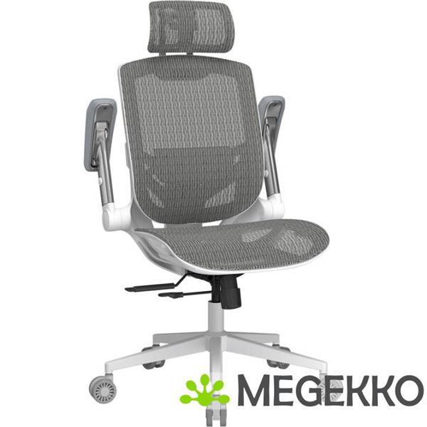 Grote foto cougar gaming speeder one bureau stoel wit huis en inrichting stoelen