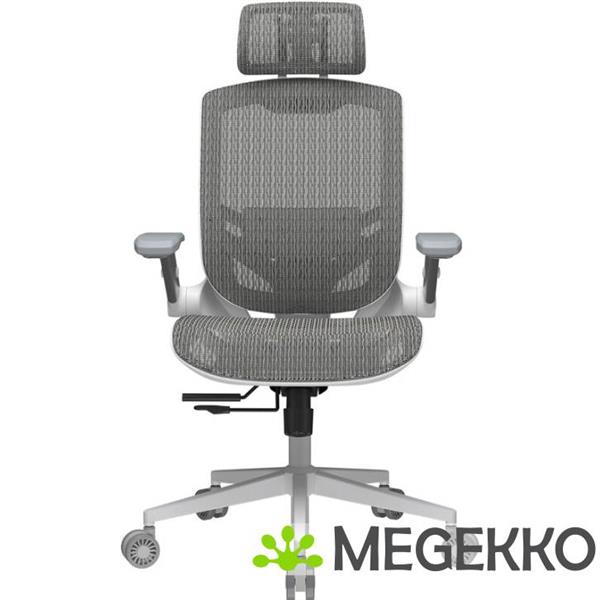 Grote foto cougar gaming speeder one bureau stoel wit huis en inrichting stoelen