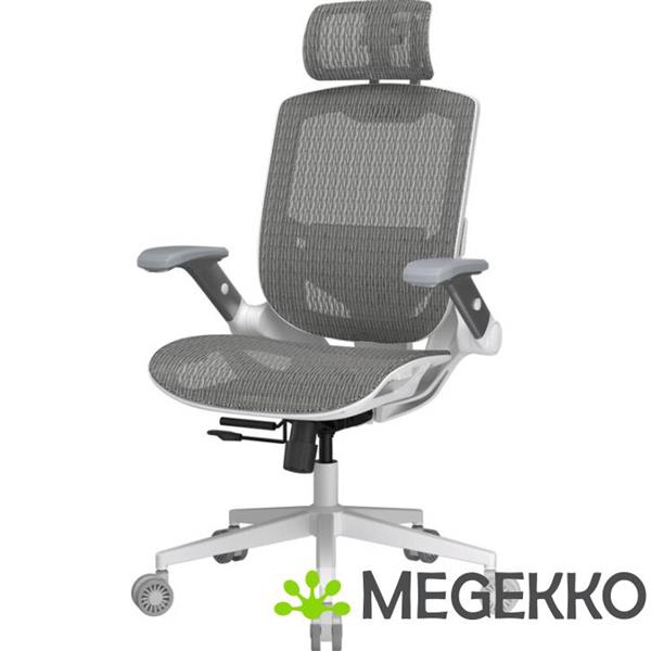 Grote foto cougar gaming speeder one bureau stoel wit huis en inrichting stoelen