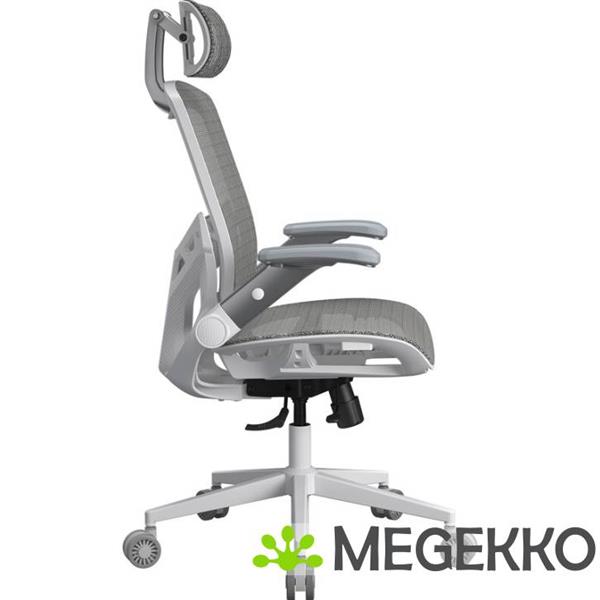 Grote foto cougar gaming speeder one bureau stoel wit huis en inrichting stoelen