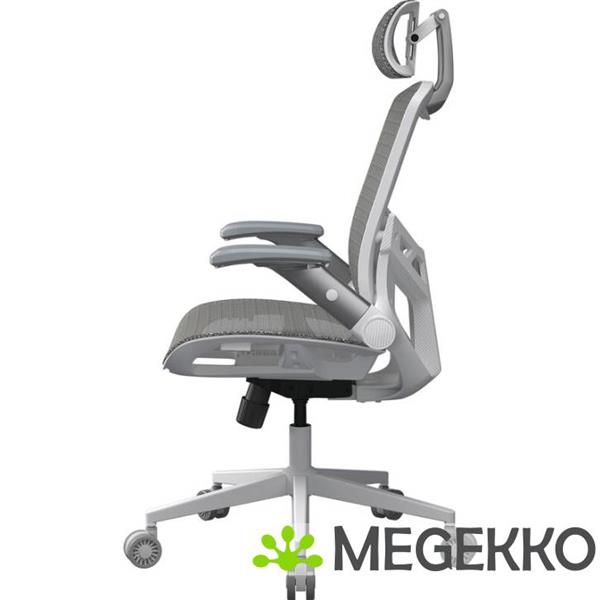 Grote foto cougar gaming speeder one bureau stoel wit huis en inrichting stoelen