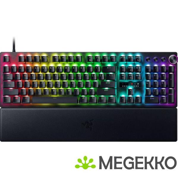 Grote foto razer huntsman v3 pro zwart razer linear optical computers en software overige computers en software
