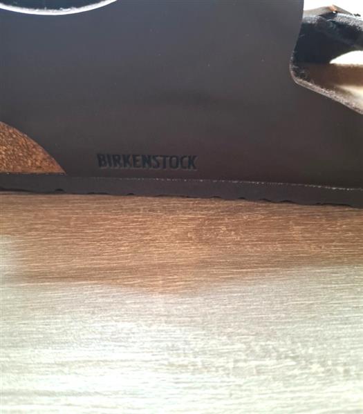 Grote foto bruine lederen birkenstock milano sandalen 44 kleding heren schoenen