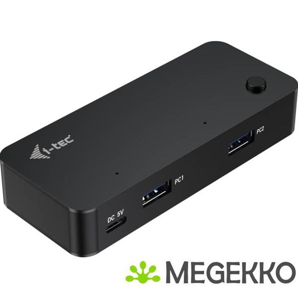Grote foto i tec universal kvm hub 2x usb c 2x usb a 3.0 computers en software netwerkkaarten routers en switches