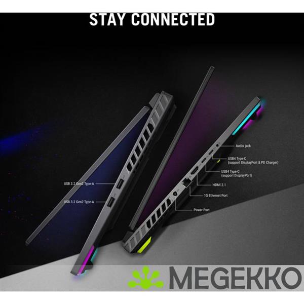 Grote foto asus rog strix g16 g614pm rv224w 16 amd ryzen 9 rtx 5060 gaming laptop computers en software overige computers en software