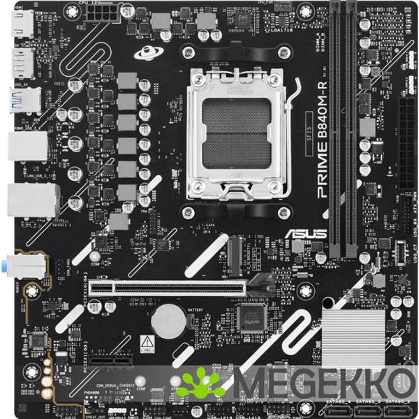 Grote foto asus prime b840m r amd b840 socket am5 micro atx computers en software moederborden