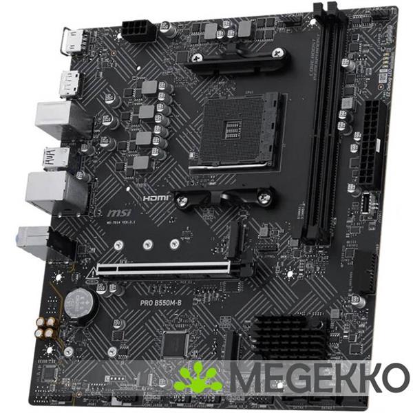 Grote foto msi pro b550m b computers en software moederborden