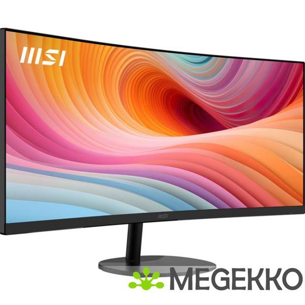Grote foto msi pro mp341cq e12 34 wqhd 120hz curved va monitor computers en software overige computers en software
