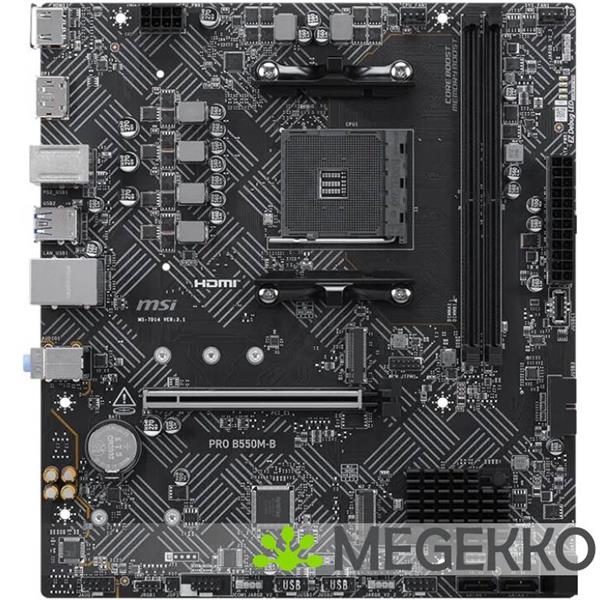 Grote foto msi pro b550m b computers en software moederborden