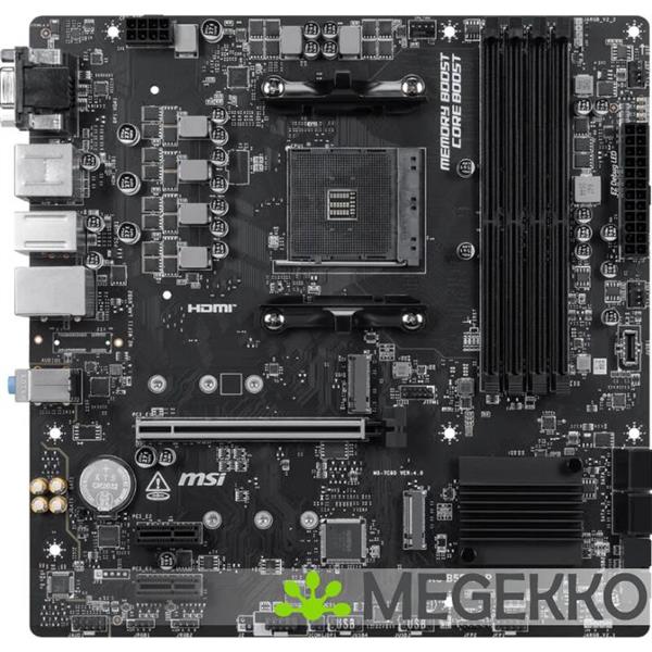 Grote foto msi pro b550m p computers en software moederborden