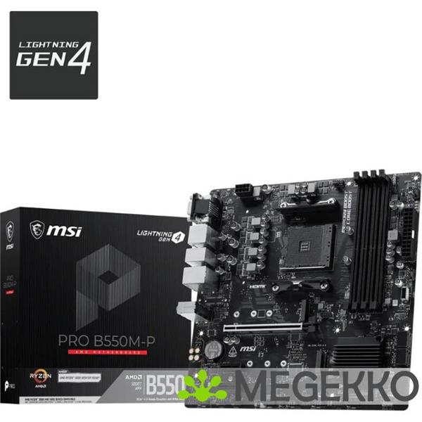 Grote foto msi pro b550m p computers en software moederborden