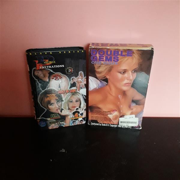 Grote foto vhs film adults cd en dvd film