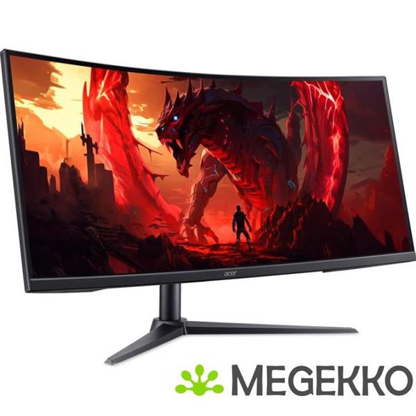 Grote foto acer nitro xz0 xz340cur x2 34 wqhd 200hz curved va gaming monitor computers en software overige computers en software