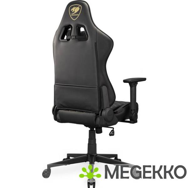 Grote foto cougar gaming armor one v2 gaming stoel zwart goud huis en inrichting stoelen