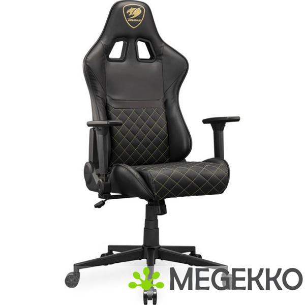 Grote foto cougar gaming armor one v2 gaming stoel zwart goud huis en inrichting stoelen