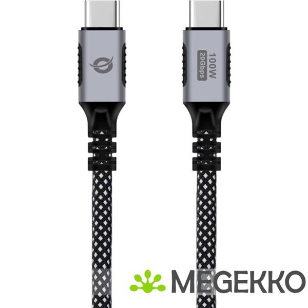 Grote foto conceptronic etta07b20 usb 3.2 gen 2x2 20gbps 100w usb type c 2m computers en software overige